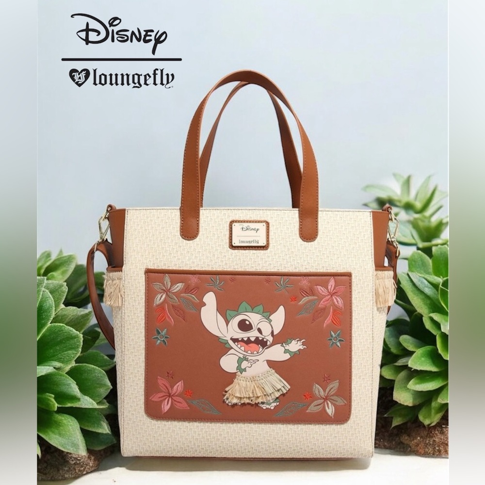 Loungefly Disney Lilo & Stitch Hula Stitch Convertible Tote Bag - Exclusive 🆕
